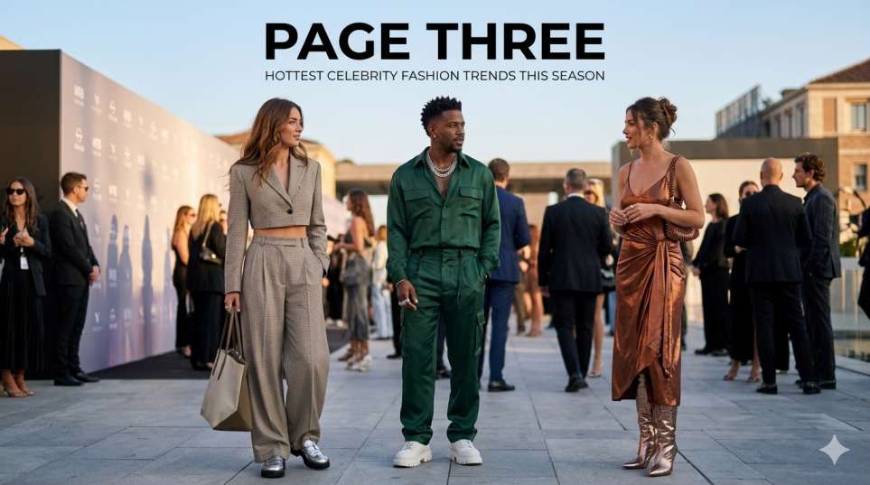 Hottest Celebrity Fashion Trends This Season