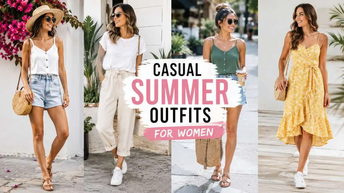 Casual Summer Outfits for Women: Easy & Cool Styles