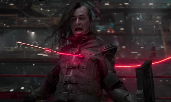 Jimmy Urine as a Ravager in Guardians of the Galaxy Vol 2